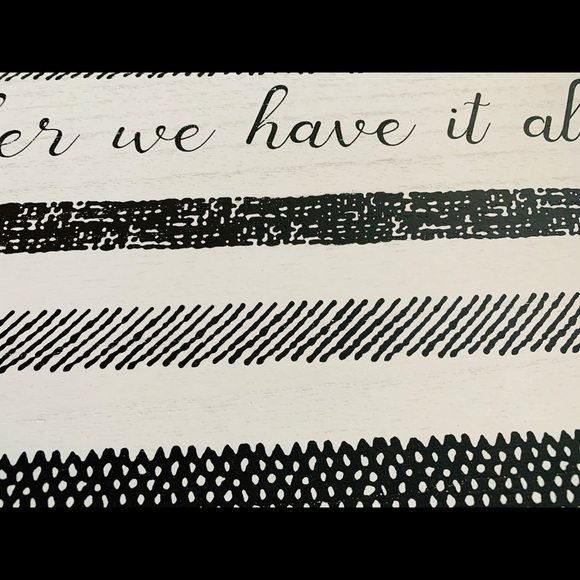 Wood Accent Serving Tray - Picture 3 of 3